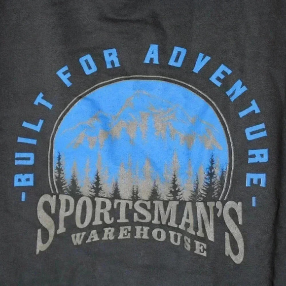 Sportsman's Warehouse | Unisex Olive Green Graphic Hoodie Size Medium - Picture 2 of 4